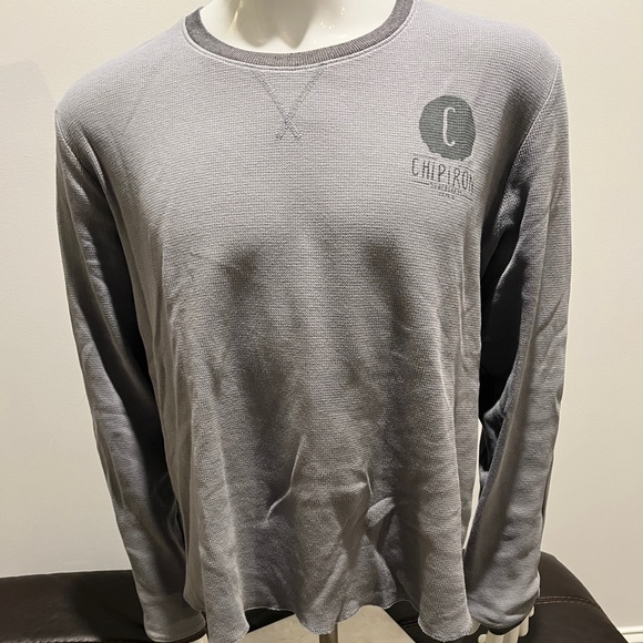 Chipirion Distressed Thermal Shirt - Picture 1 of 13
